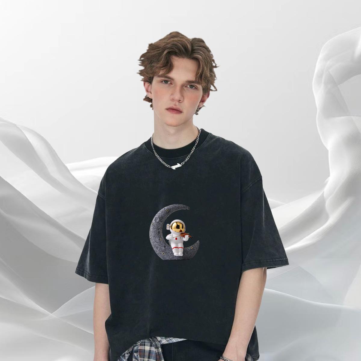 Unisex T Shirts Men Beach Breathable Crew Neck Cotton Men Tshirts Designer Fashion Custom Anime Tops