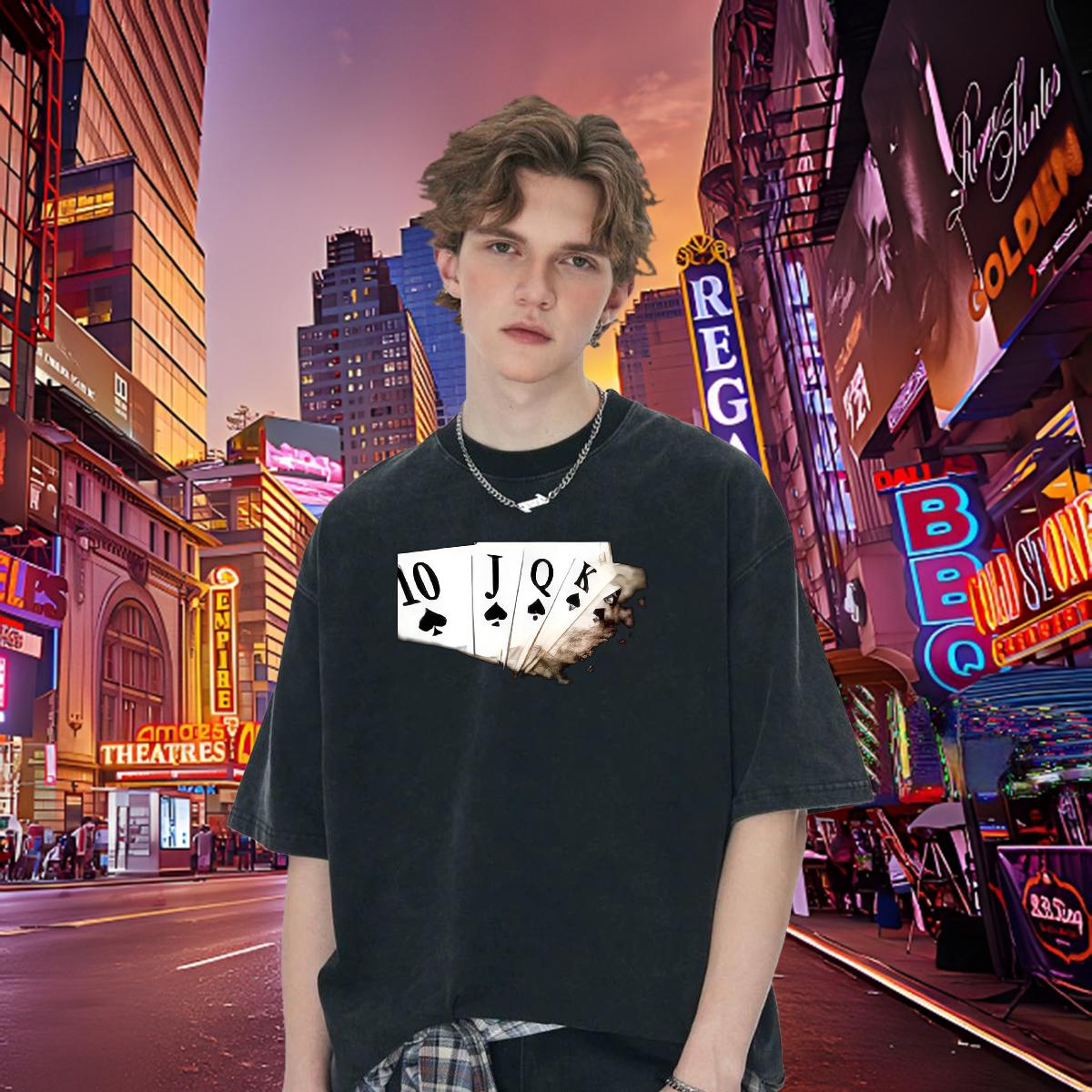 Popular T Shirt For Man Summer Casual 180g Cotton Men Clothes T-Shirt Fashion New DIY Anime Tee Shirt