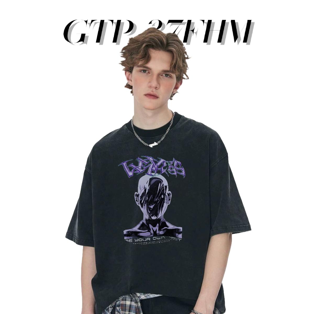 Designer T Shirts Men Plus Size Custom Daily Wear Tshirt for Man Woman 180g Cotton Loose Top Tees