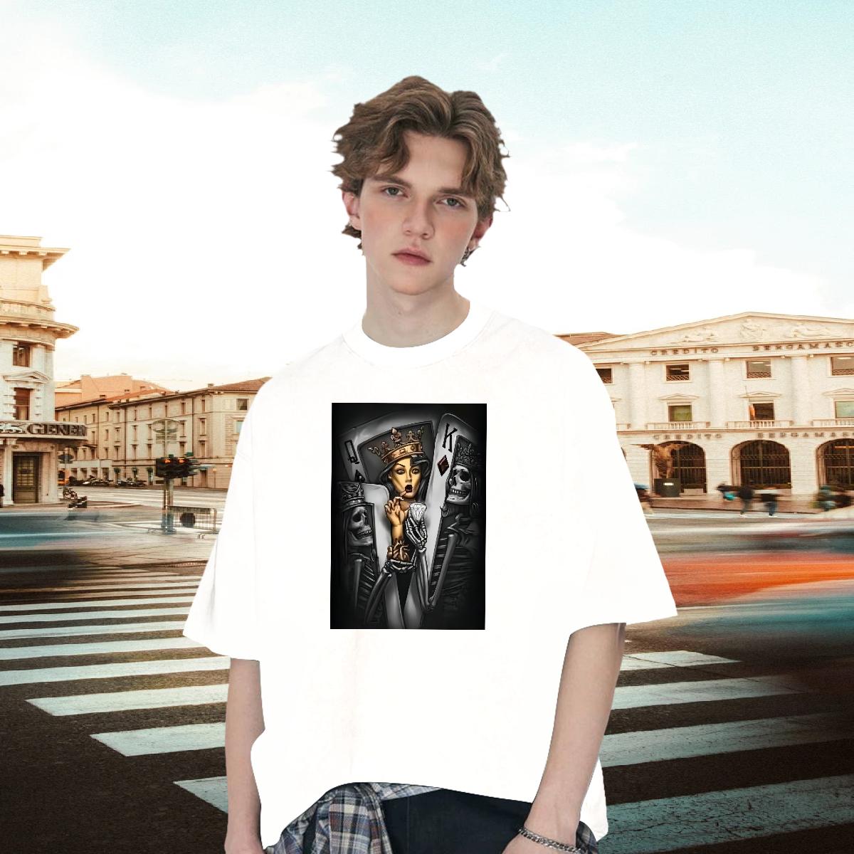 Designer Tshirt for Man Woman Breathable Short Sleeve Daily Outfit Men T Shirts DIY Printed 2024 Designer Top Tees