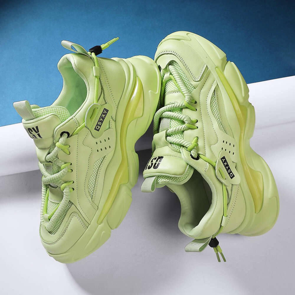 Ddmyoutdoor New Men S Sneakers Street Fashion Trend Casual Comfortable Lightweight Non Slip Running Thick Sole Walking Shoes