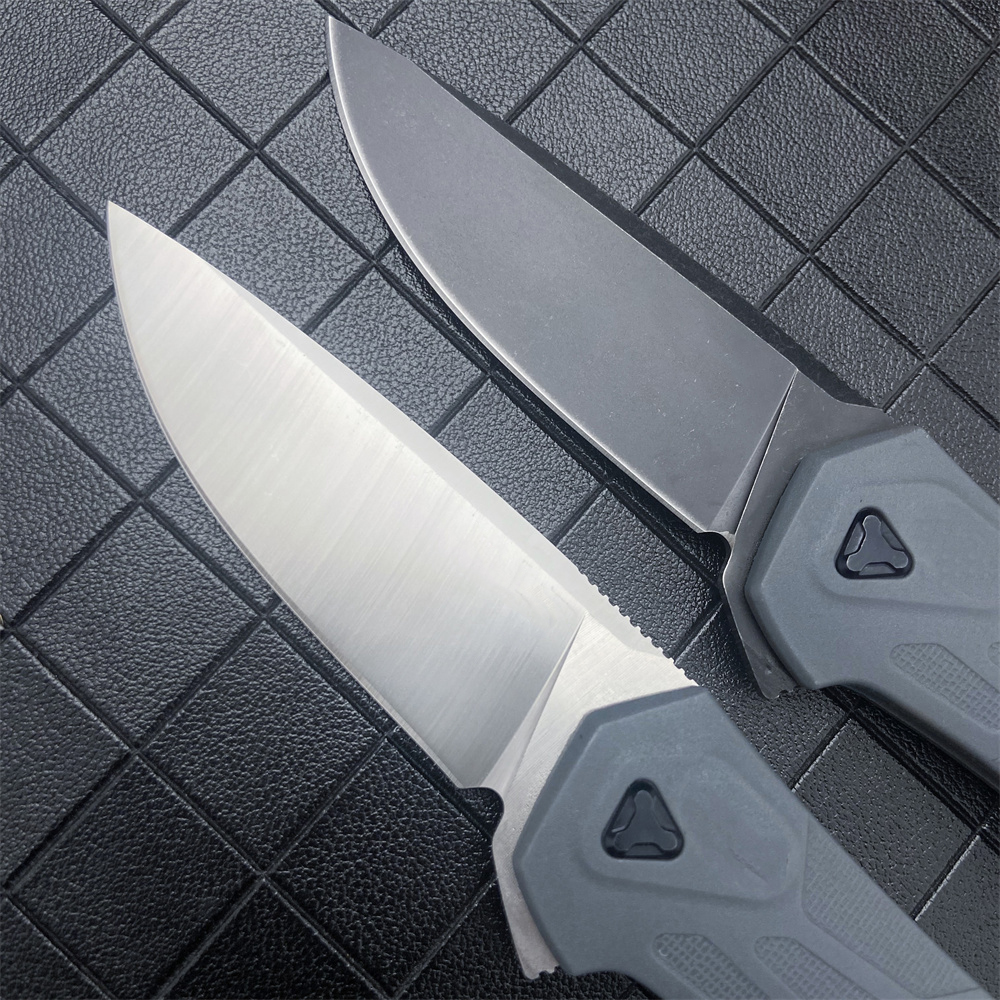 Outdoor KS 2042 KVT Flipper Folding D2 Blade Nylon Wave Fiber Handle Easy To Carry Camping Hunting Hiking Pocket Knife 1660 3655 3800 1776