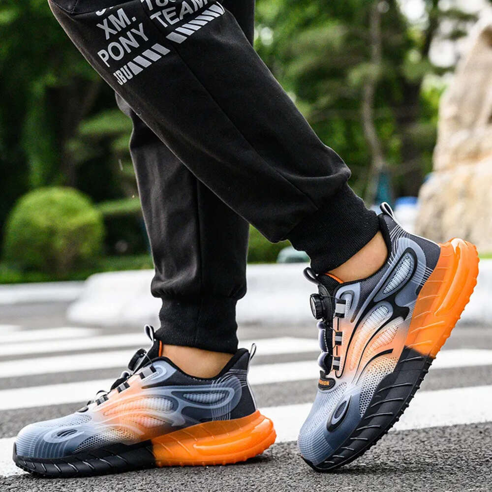Steel Toe New For Men Lightweight Sneakers Puncture Proof Shoes Unisex Coustruction Safety Work Boots Ddmycat