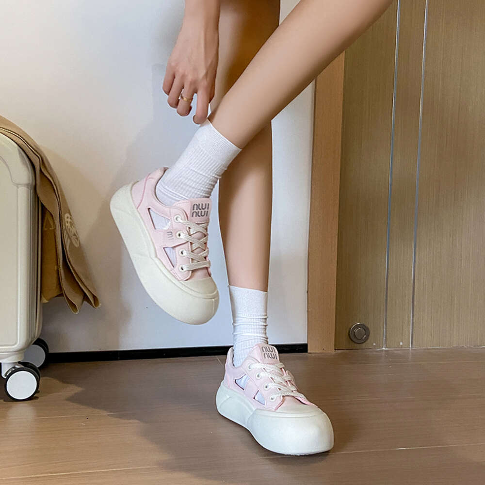 CRLAYDK Women's Walking Skate Shoes Platform Breathable 2024 Summer Casual Nursing Sneakers Hollow Out Sports Lace Up Tennis ddmythur