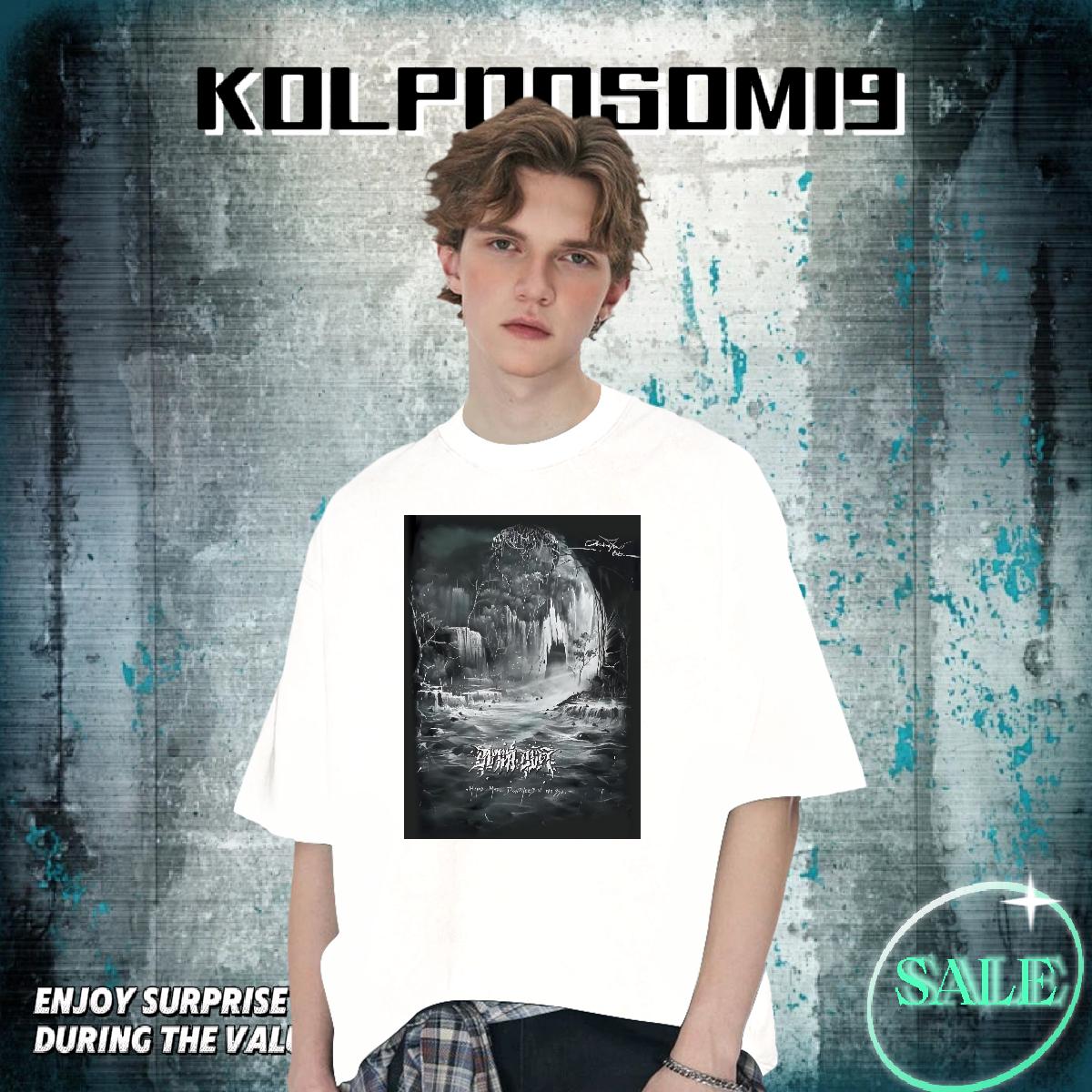 Fashion New T-Shirts Customized Print Street Casual Men Tees Breathable Short Sleeve Cool Clothings