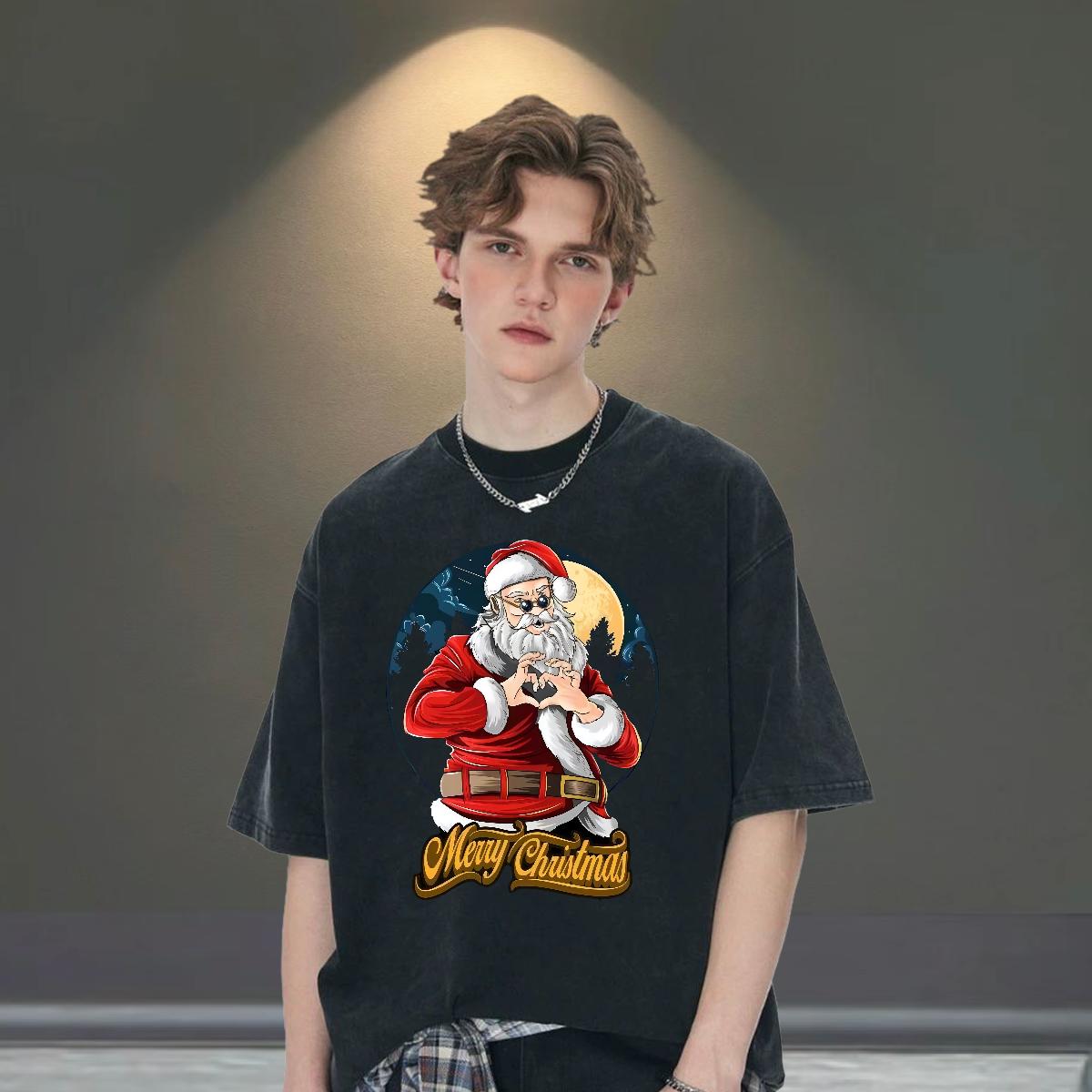 DIY Customized Mens T Shirts Custom Print Oversized Anime Printing Street Couples T Shirts Round Neck Short Sleeve High Quality Tops