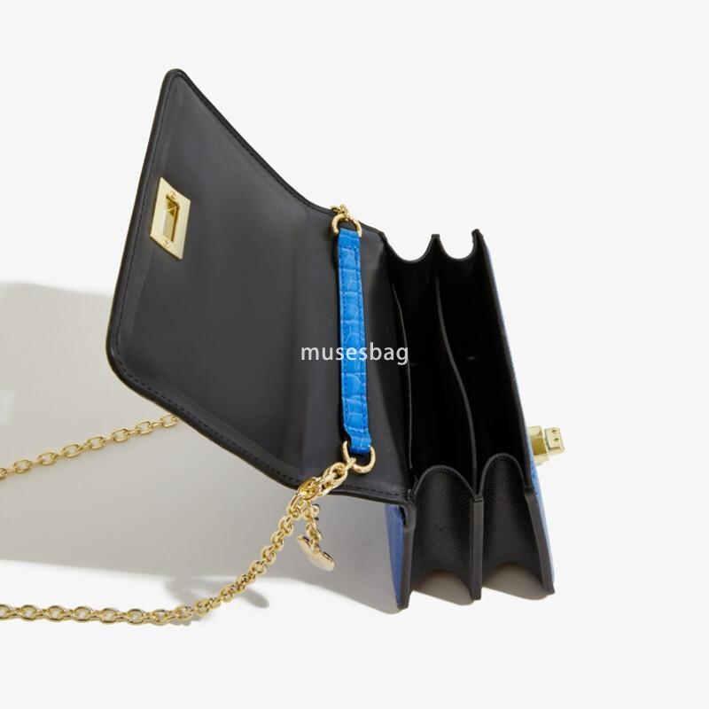New high-end PU crossbody bag commuting and leisure shoulder bag fashionable and versatile small square bag versatile and elegant bag