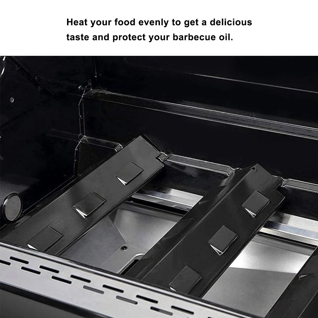 4 Pieces Portable Barbeque Heats Plates Grill BBQ Cookware Accessories Spare Parts Replacement for Charbroil 240530bj