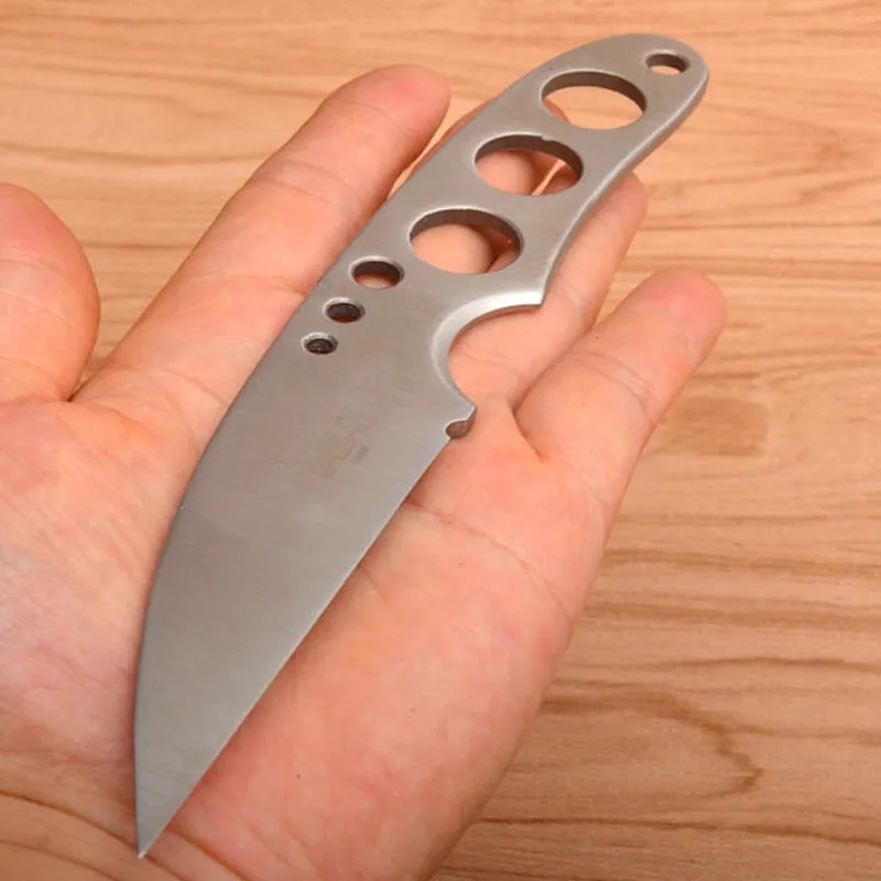 CS HK10 Neck Knife Mini Tactical Fixed Blade with Kydex Sheath Outdoor Camping Knives Survival Self-defense Portable Faca Pocket Utility EDC Tools