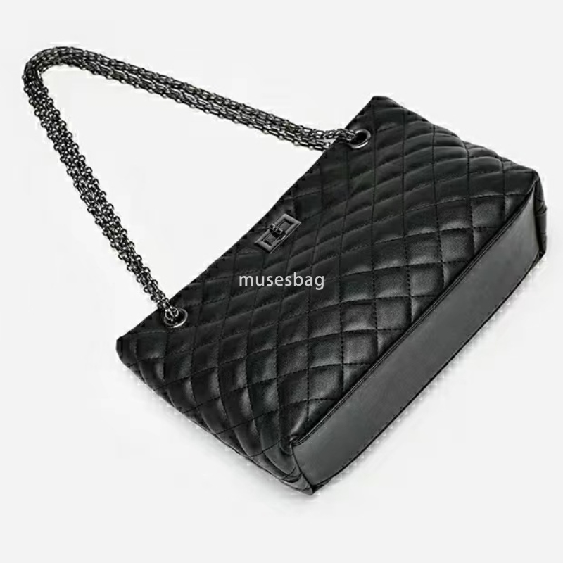 Designer's Women's Bag Retro Lingge Chain Tote Bag Large Capacity Casual Business High Quality Single Shoulder Crossbody Bag Women's Cl