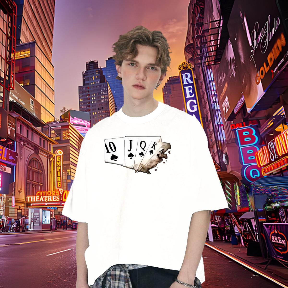 Popular T Shirt For Man Summer Casual 180g Cotton Men Clothes T-Shirt Fashion New DIY Anime Tee Shirt