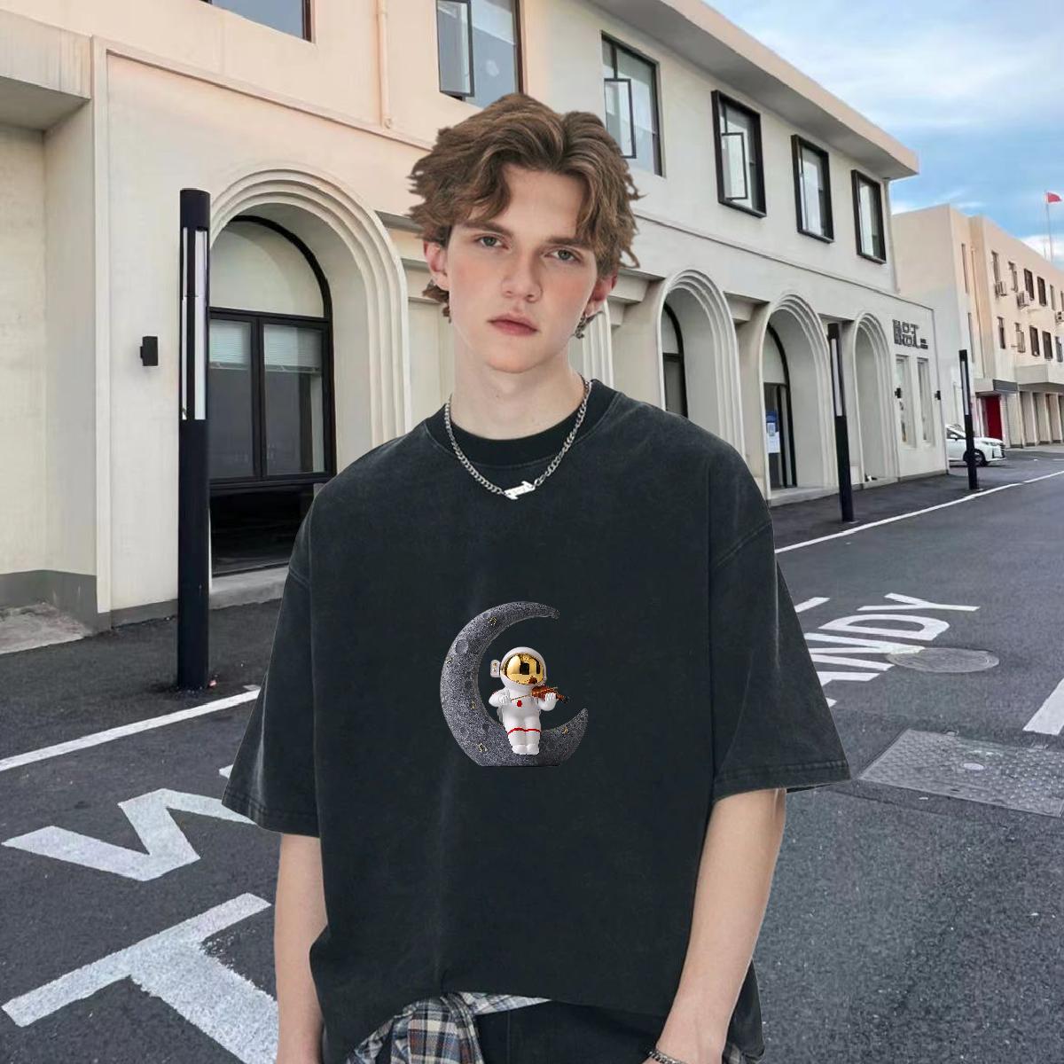 Comfortable Man T Shirts Casual Beach Breathable Short Sleeve Tshirt for Man Woman Fashion New Anime Print Polos