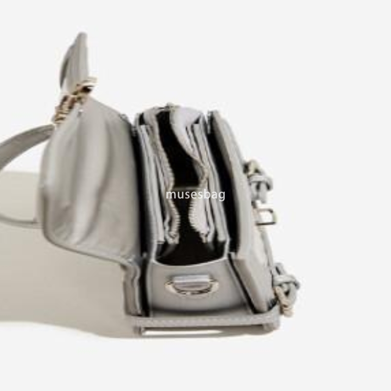 New PU women's bag, crossbody bag niche casual small fragrance handbag French bright leather shoulder bag large capacity mobile phone bag