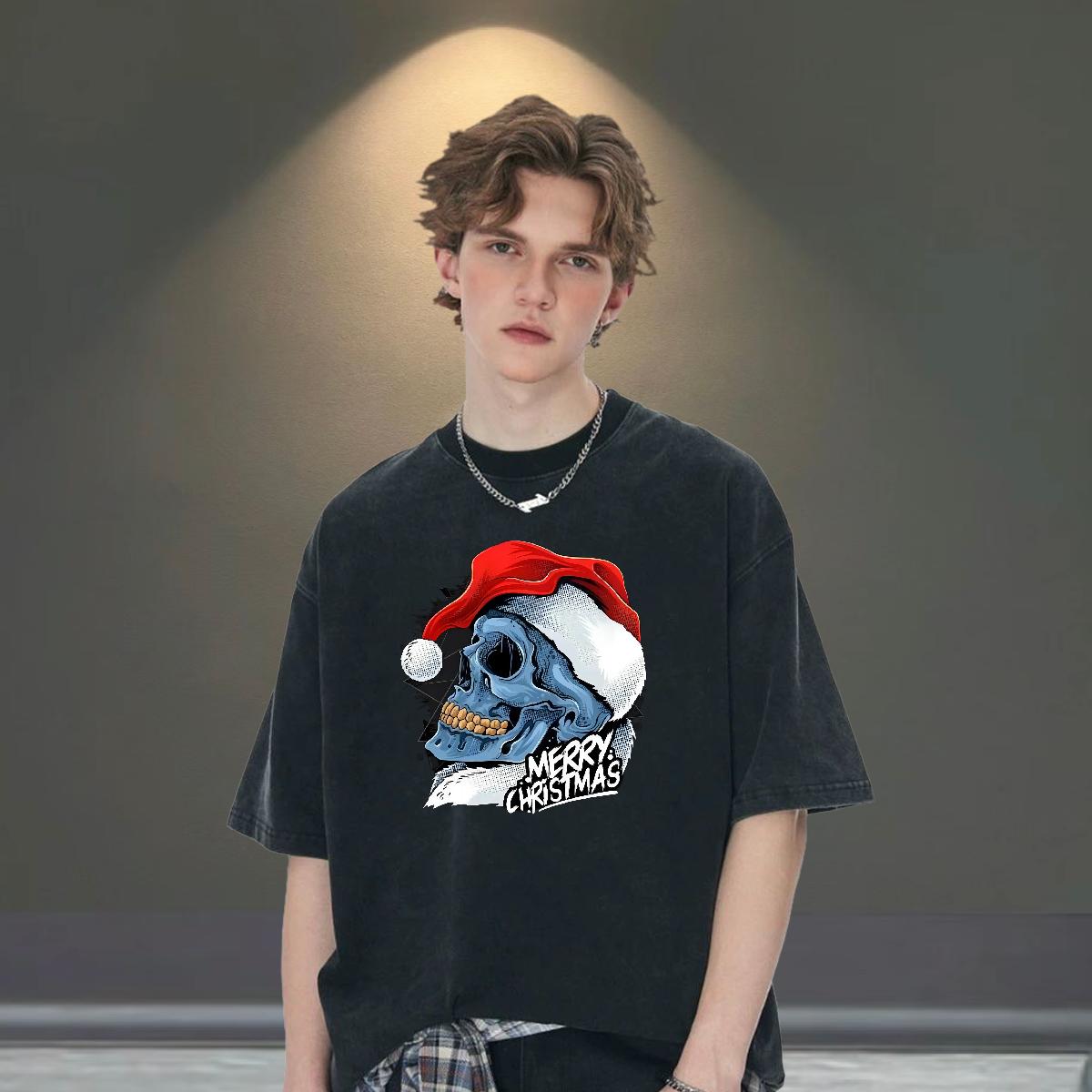 New T-Shirts Round Neck Short Sleeve Casual Tshirts DIY Unisex Top Tees