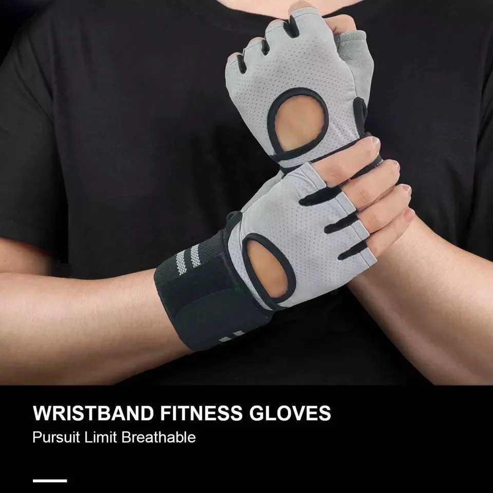 Sport gloves Manufacturer preferential supply weightlifting gym gloves weightlifting gloves with wrist wrap 240603