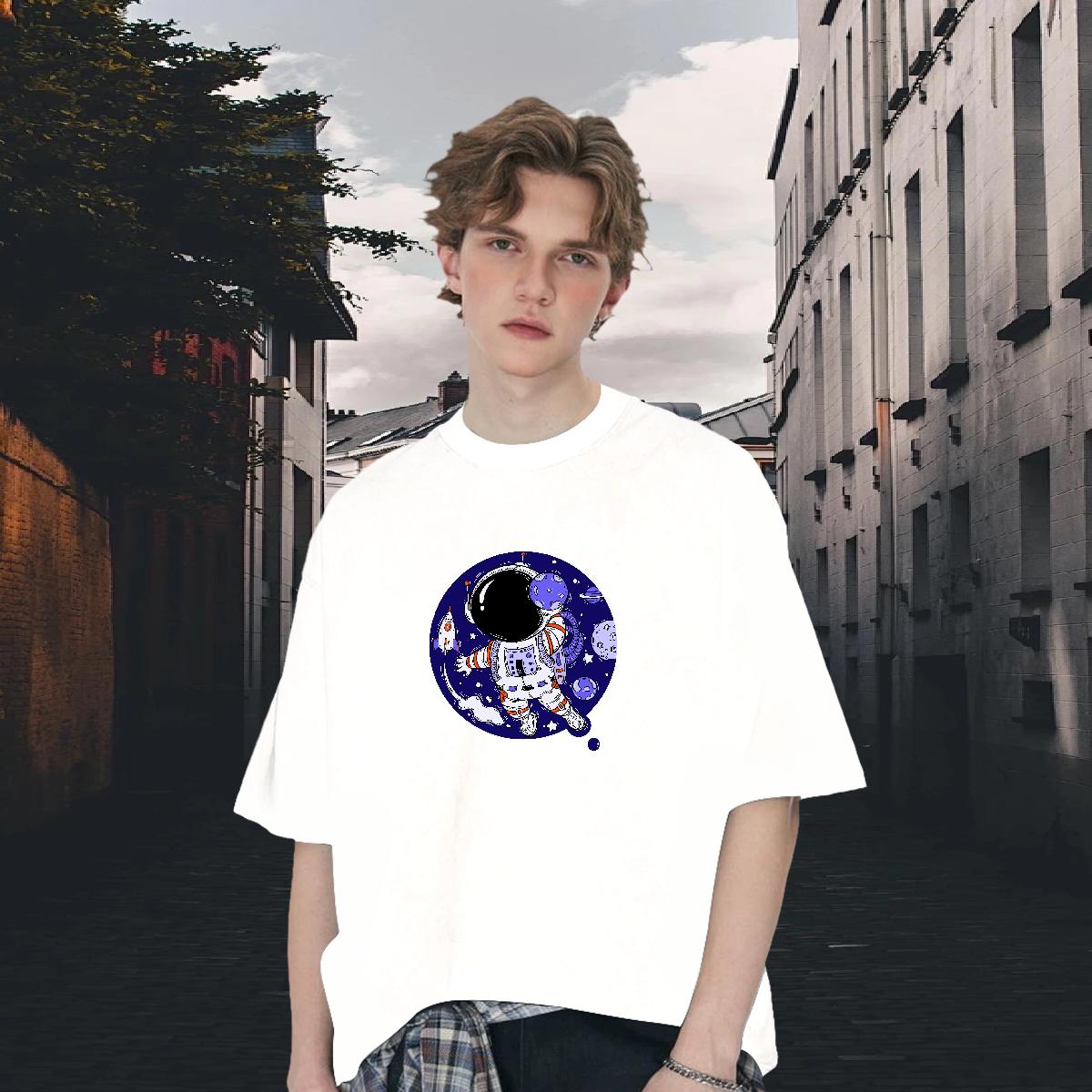 Soft T-Shirts for Men Outdoor Cotton Breathable Soft Couples T Shirts Classic Casual DIY Logo Clothings