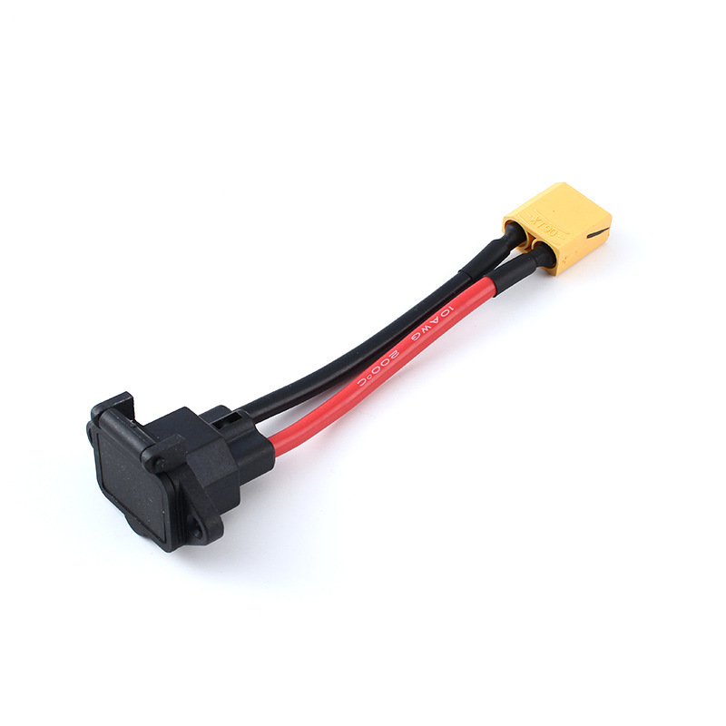 XT90 male and female outdoor energy storage connectors, aircraft model wiring harnesses, lithium battery electrical adjustment connection wires