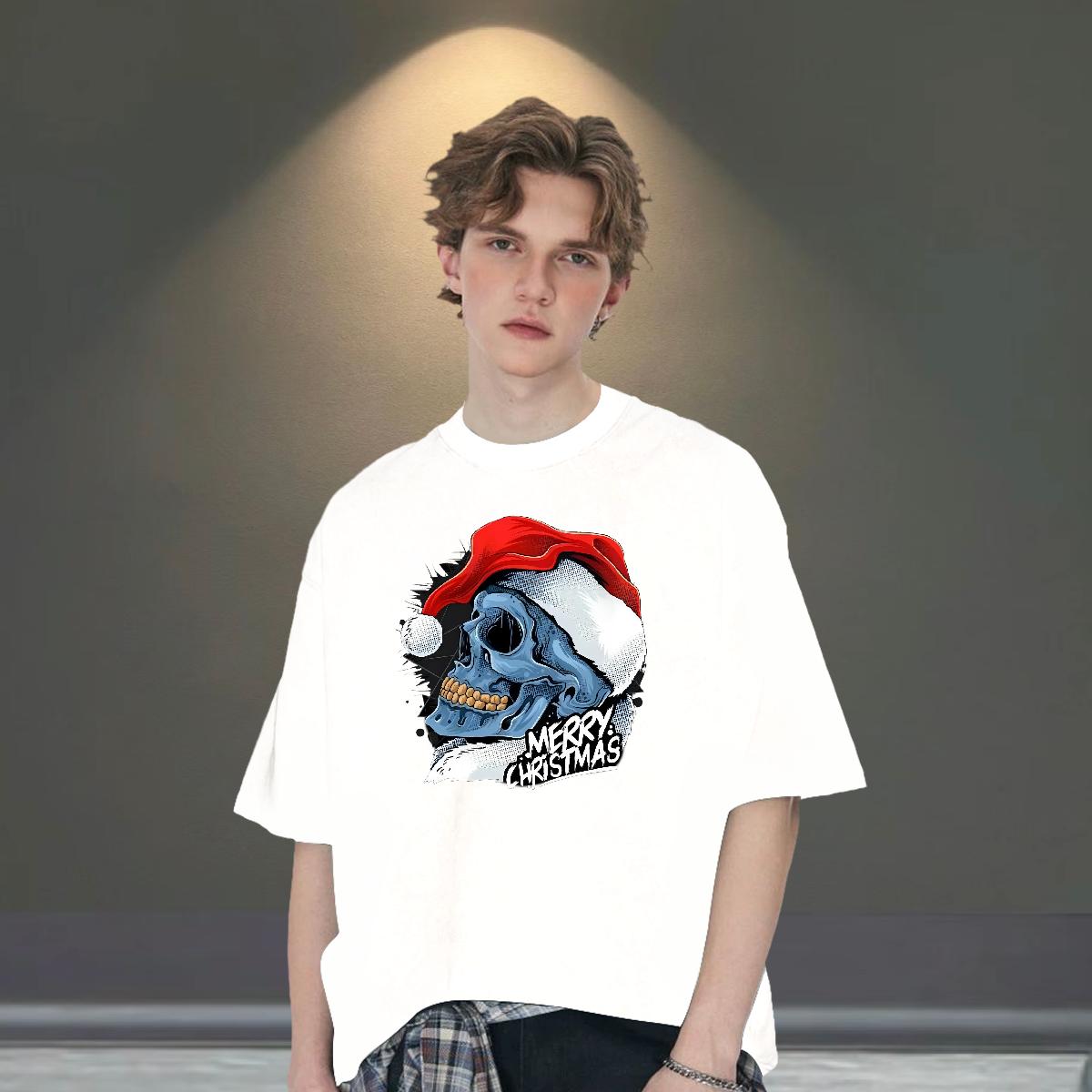 New T-Shirts Round Neck Short Sleeve Casual Tshirts DIY Unisex Top Tees