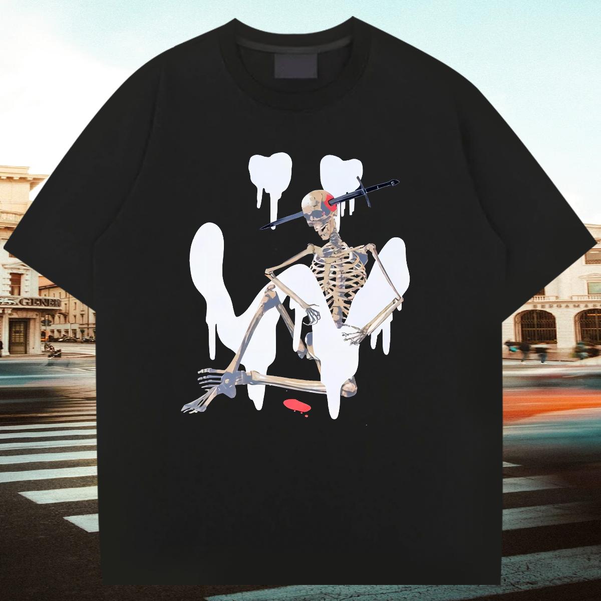 Designer Tshirt for Man Woman Breathable Crew Neck Beach T-Shirts for Men Custom Print Plus Size New Clothes