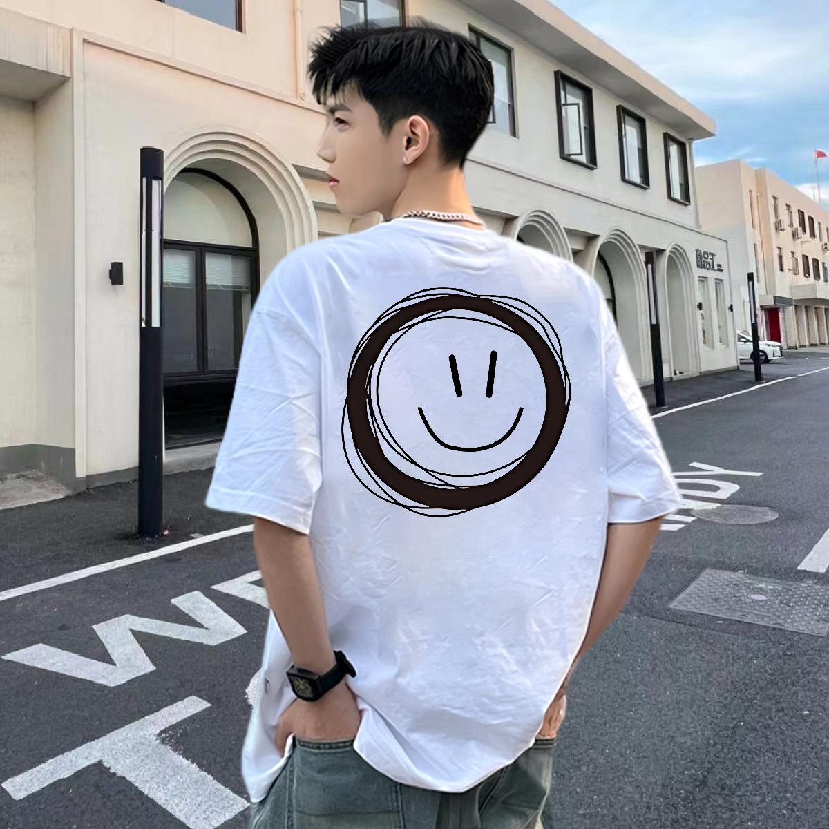 Classic T Shirt For Man Casual Breathable Crew Neck Men Tops Tees Stylist Custom Clothings