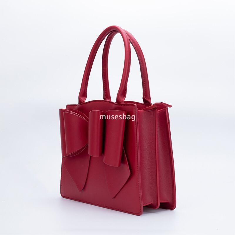 High quality women's bag retro crossbody bag bow large capacity bag women's handbag designer shopping bag classic high-quality mini tote bag