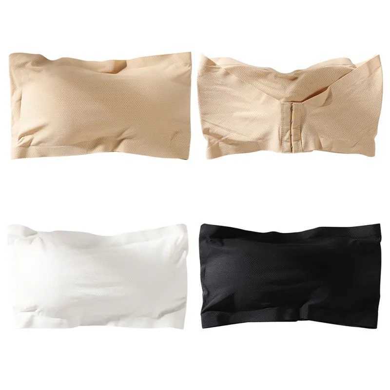 Camisole Camisole Summer Ice Silk Girls Training Bra Strapless Underwear Suitable for Girls One Piece Beauty Back Bra WX5.31