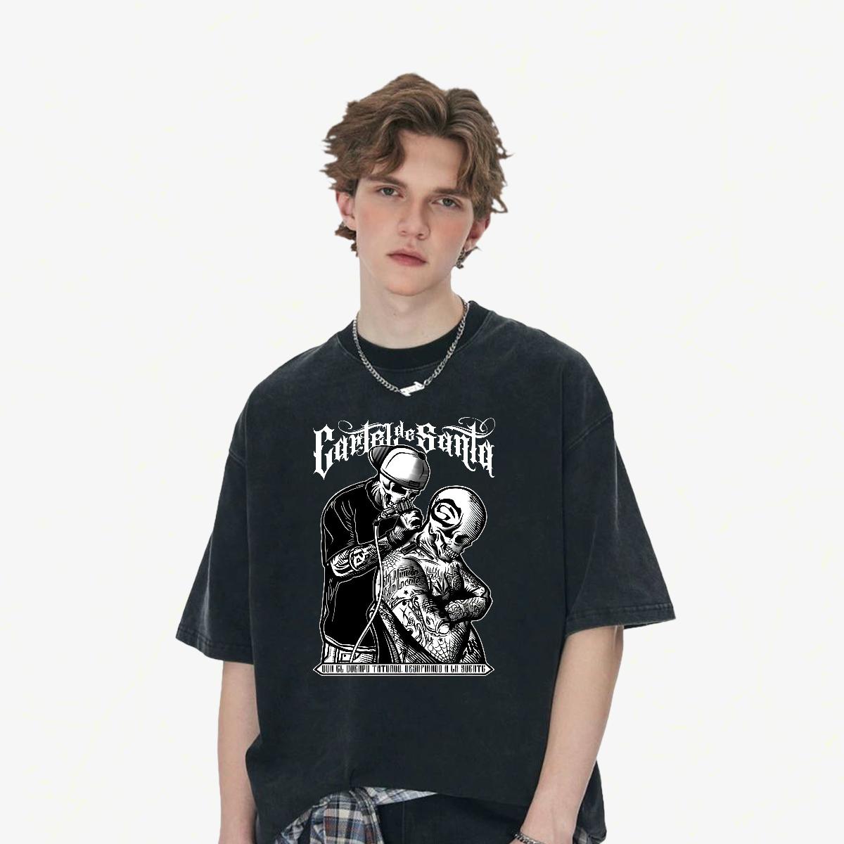 Customized Men T Shirts Plus Size Custom Tshirt for Man Woman Street Wear Cotton Breathable Soft Loose Fit Tops