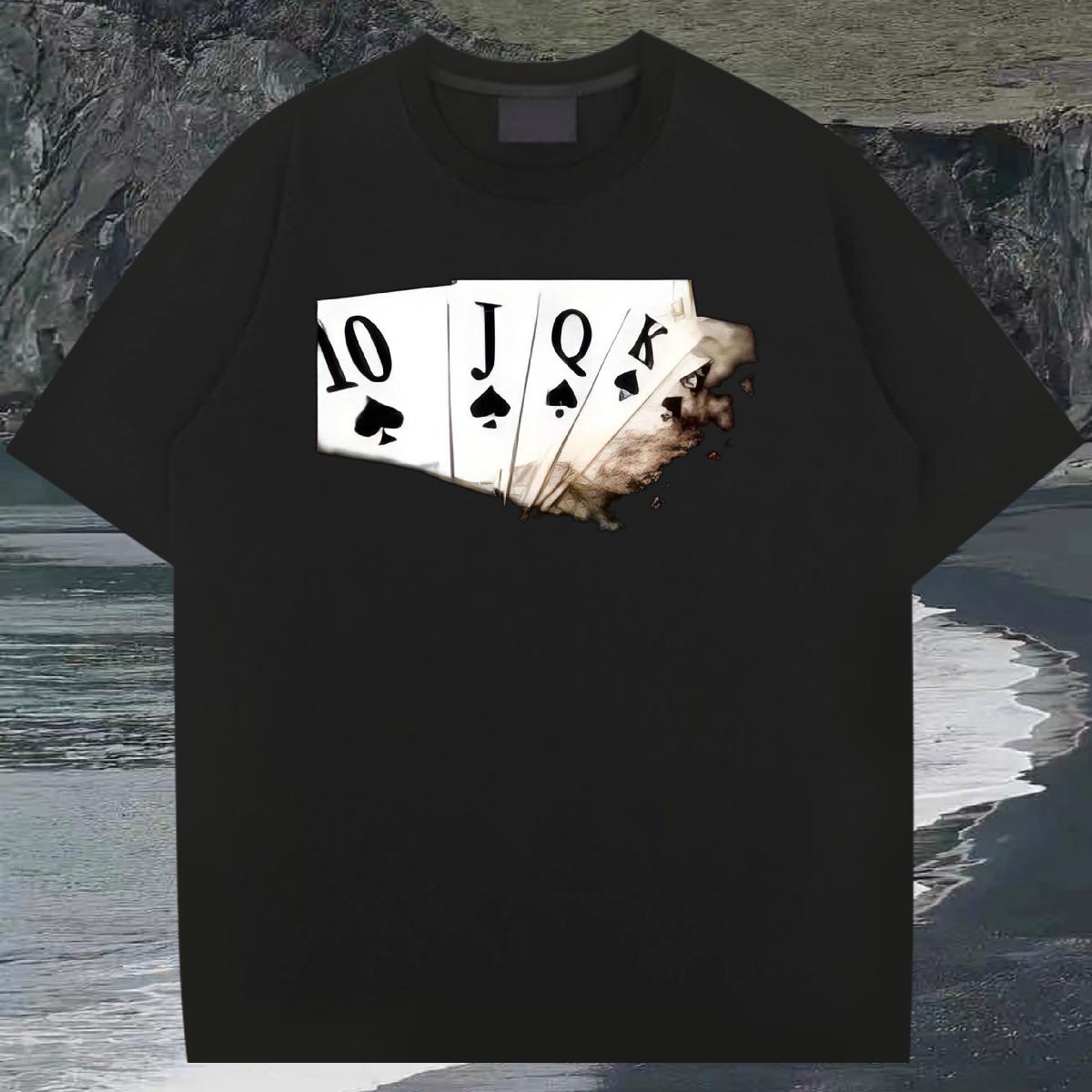 5A T Shirts Men Beach Round Neck Short Sleeve Men Tshirts 2024 DIY DIY Logo Tops Tees