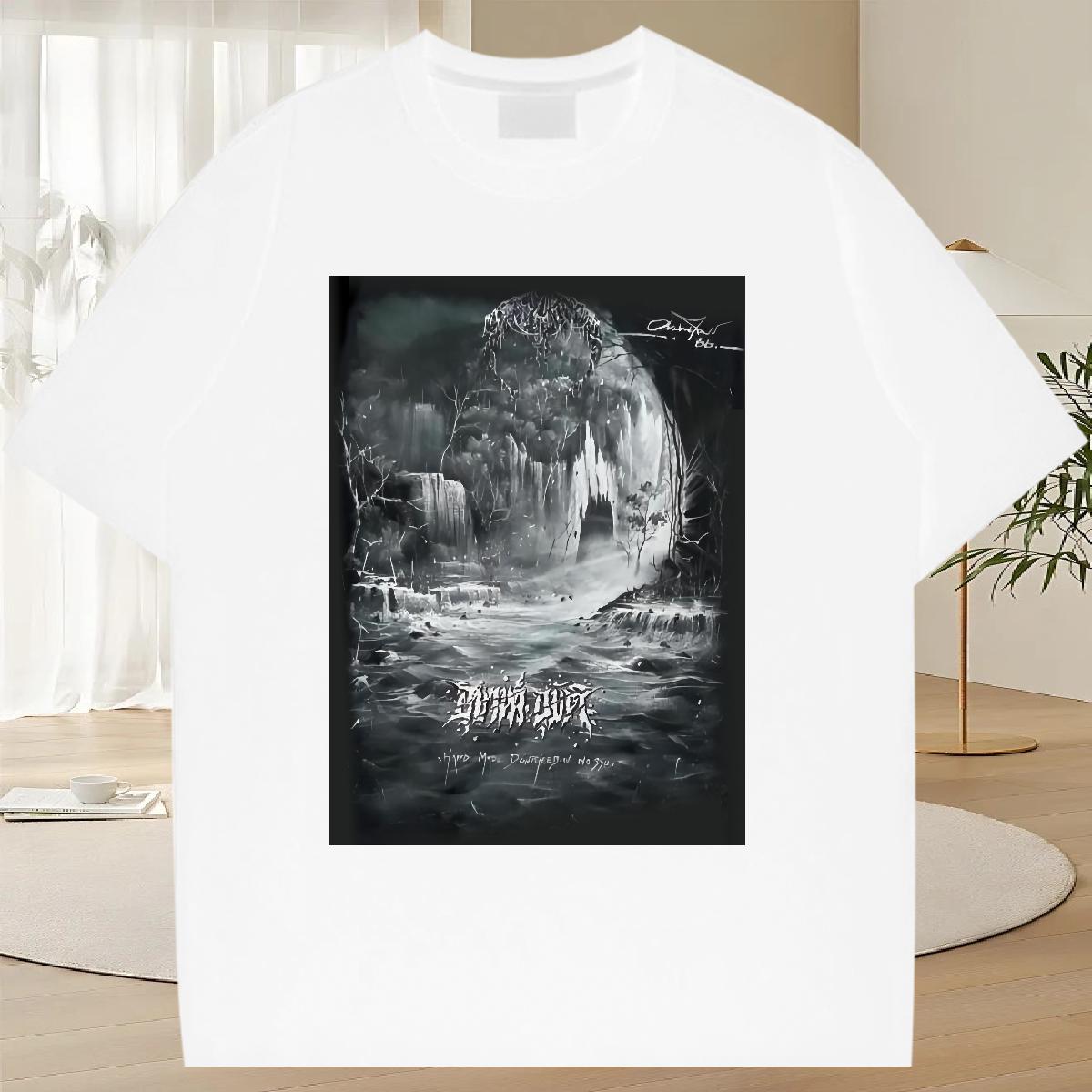 Cool Design Men Tshirts Short Sleeve Cotton O-Neck Outdoor T Shirts Men Oversized 2024 DIY Tops Shirt