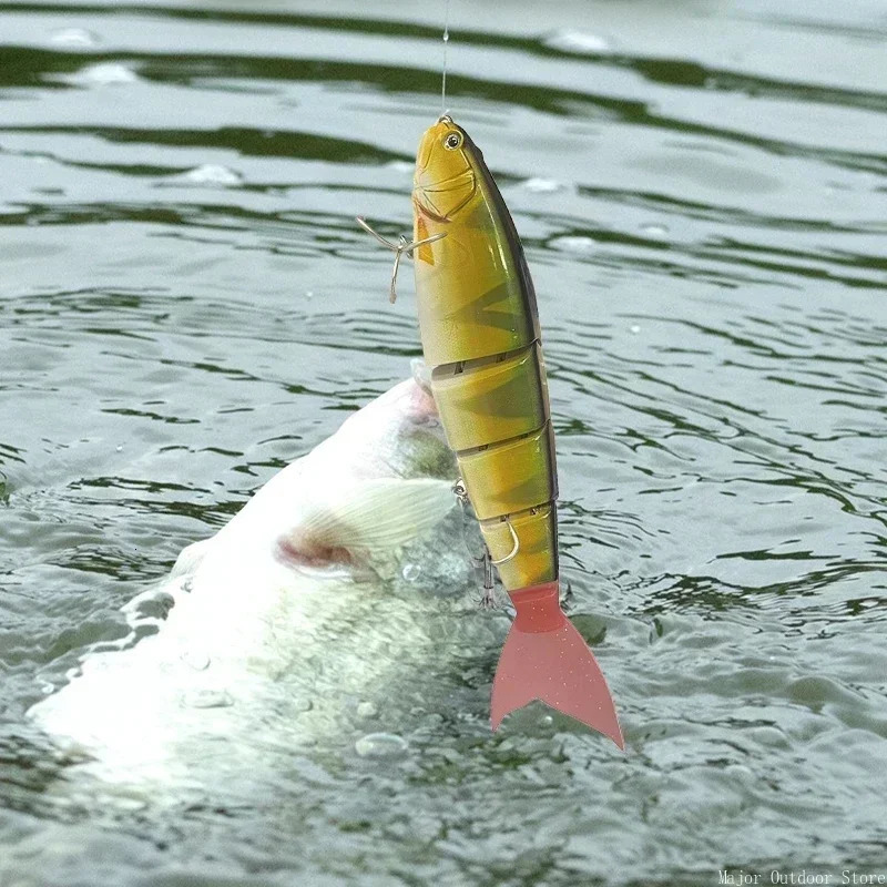 Swimbait Balam 230mm Lure Madness Giant Bait Balam Lure for Big Bait Bass Catfish Hard Lures Giant Jointed Lures leurre balam 240603