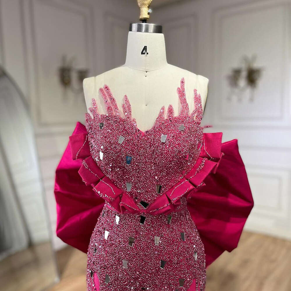Mermaid Evening Dress - Elegant Beaded Formal Gowns For Women Party