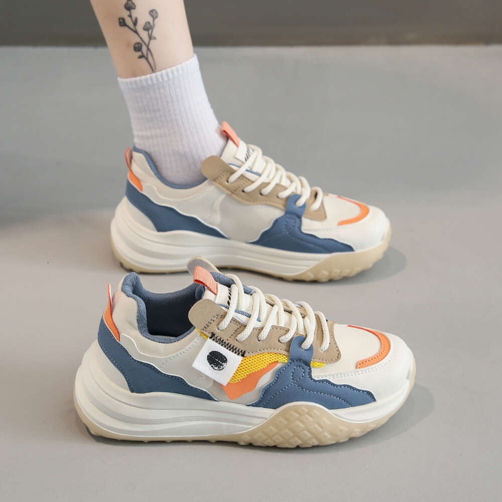Sneakers for Women Patchwork Casual Platform Walking Shoes Running Fashion Dad Comfortable Sport Non-Slip Tennis ddmythur