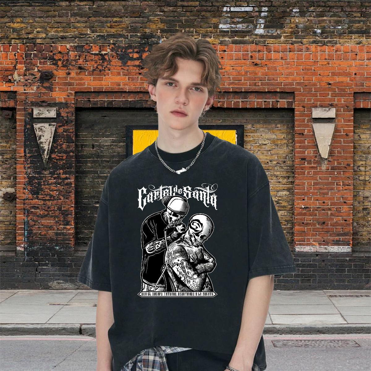 Designer Fashion Men T Shirts Oversized Tshirt for Man Woman Street 180g Cotton Classic Clothings