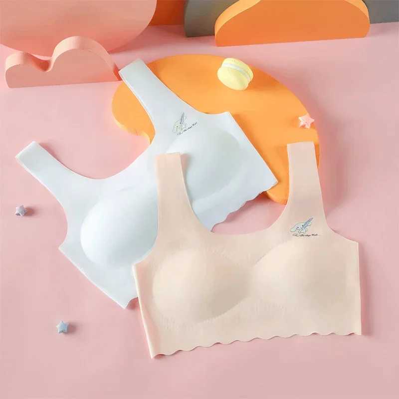 Camisole Camisole Girls Breathable Sports Training Bra Seamless Teenage Girls Underwear Solid Color Top WX5.31