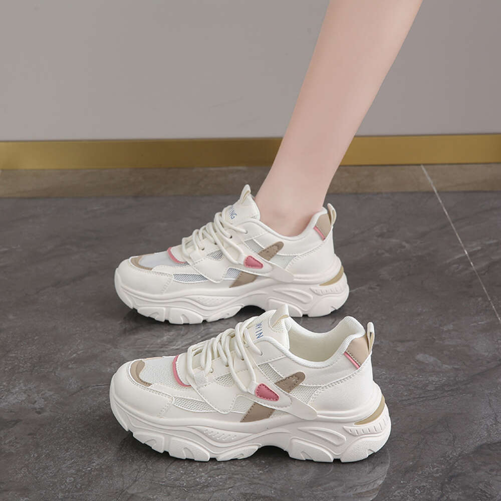 CRLAYDK Womens Chunky Sneakers Platform Mesh Summer Dad Shoes Casual Walking Running Sport Tennis Height Increase Trainers ddmythur
