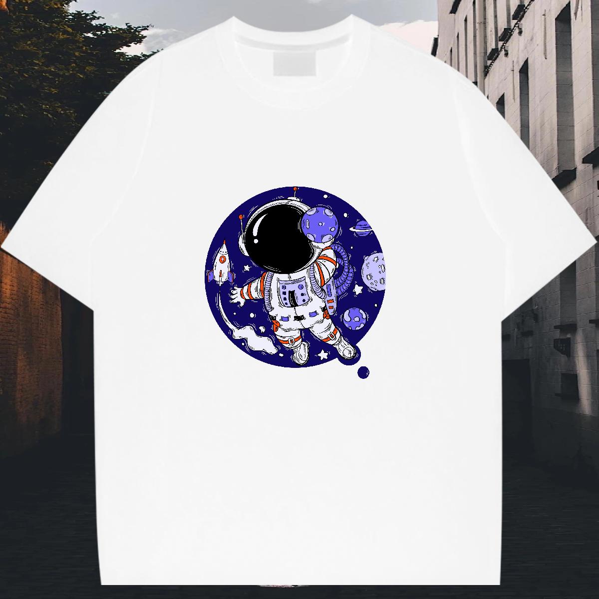 Soft T-Shirts for Men Outdoor Cotton Breathable Soft Couples T Shirts Classic Casual DIY Logo Clothings