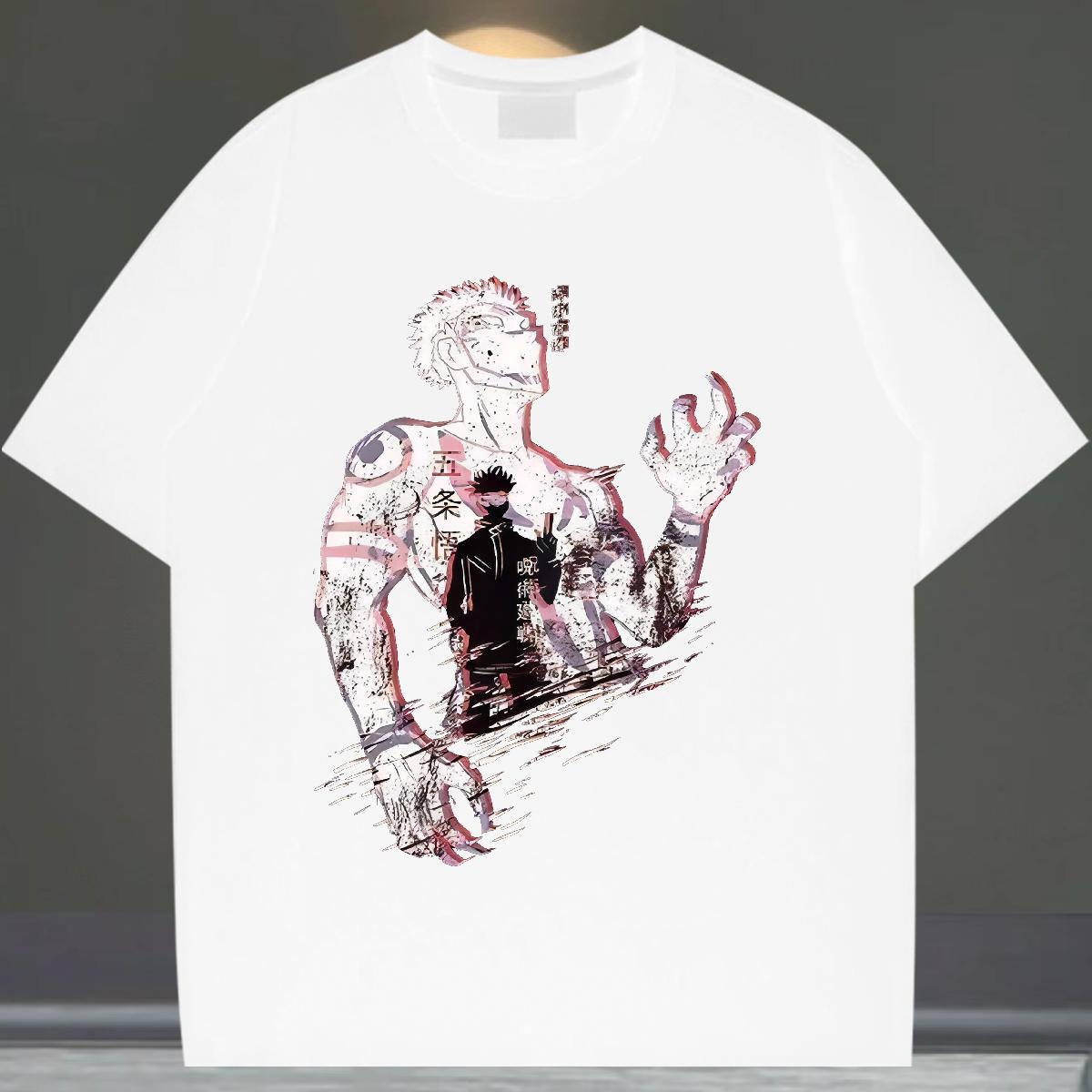 Classic T shirt Casual Daily Wear O-Neck Short Sleeve Cotton Mens Tshirts Fashion Casual Skull Top Tees