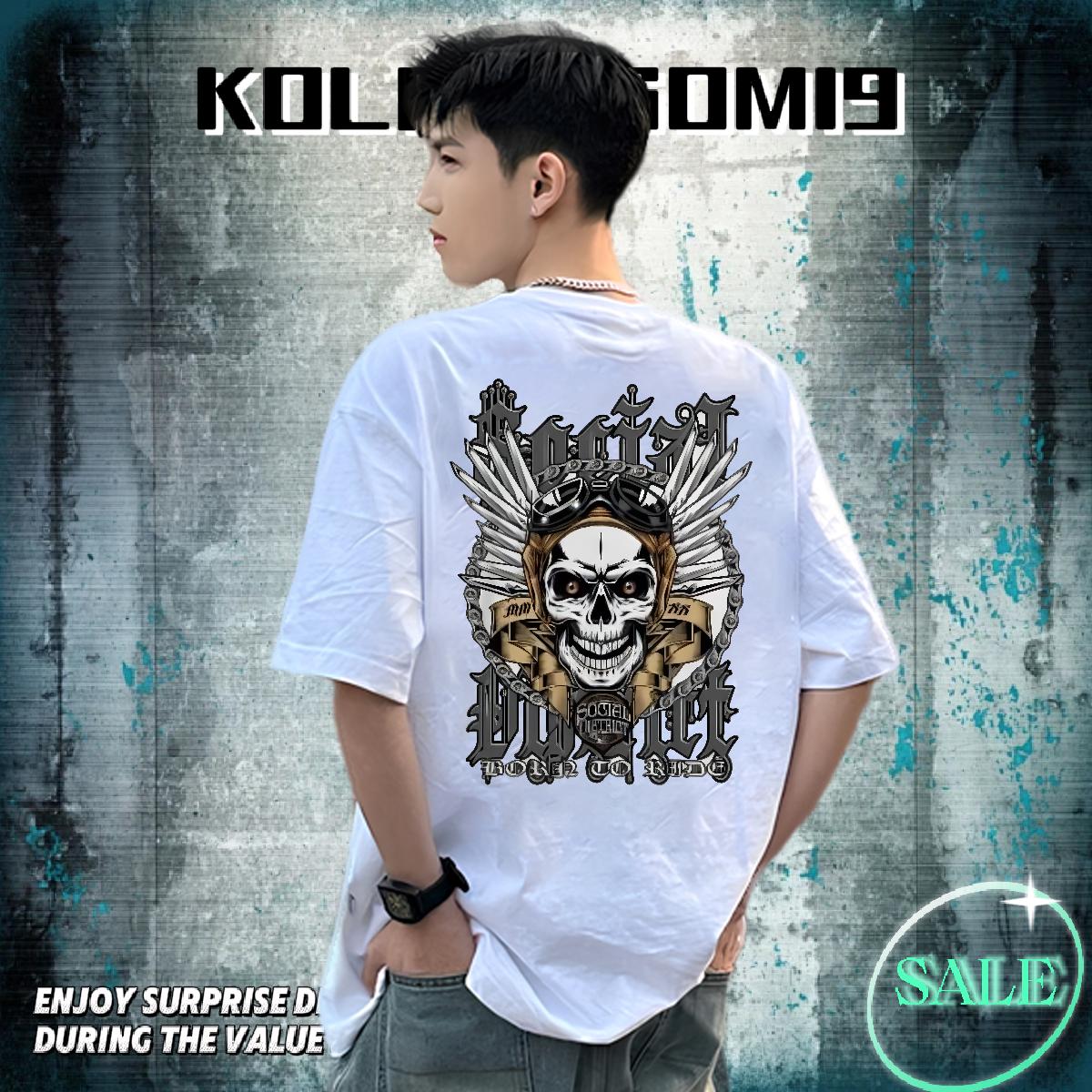Wholesale Men T Shirts Street Wear Cotton Breathable Short Sleeve Men Tops Tees Brand Custom Cartoon Tee Shirt