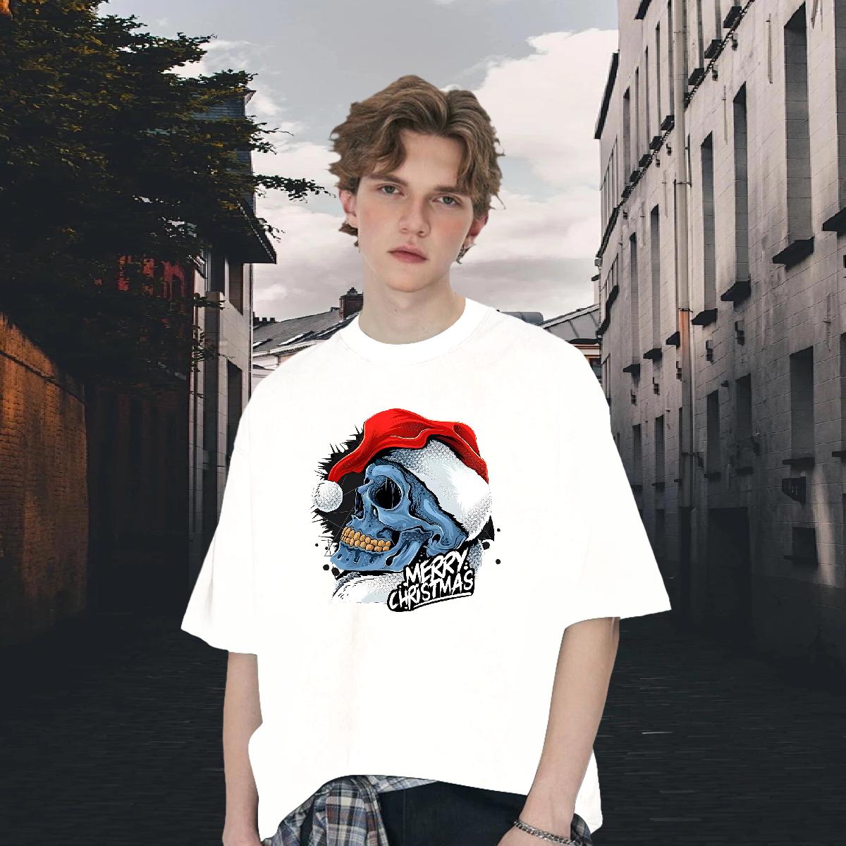 Fashion T-Shirts for Men White Plus Size Men Tees Sports Casual Cotton O Neck Short Sleeves High Quality Top Tees