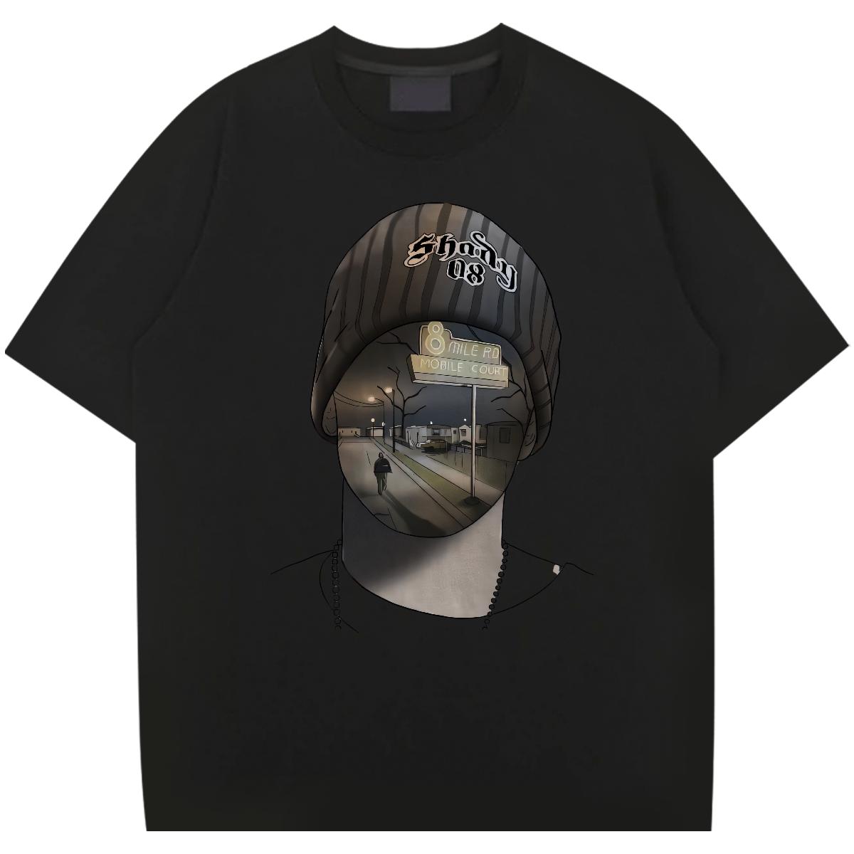 DIY Customized T-Shirts Short sleeve Cotton Soft Summer Casual Men Tops Tees DIY Anime Wholesale Tops Shirt