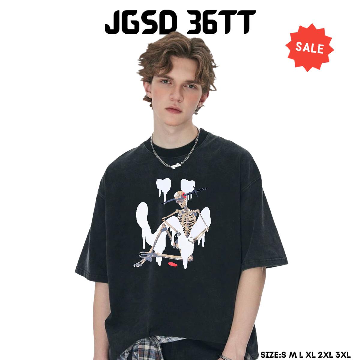 Wholesale Mens T Shirts Anime Print Summer Casual Men Tshirts 180g Cotton Brand Tops Tees