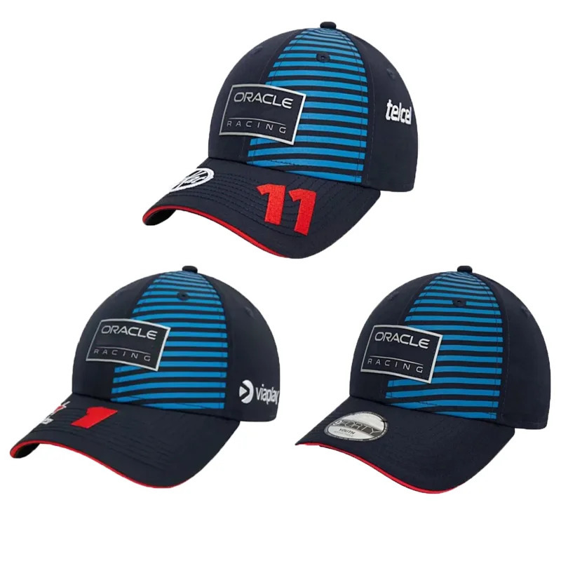 Baseball Cap for 2024 Motorcycle Fan Verstappen Perez Driving F1 Racing Team dh910320090