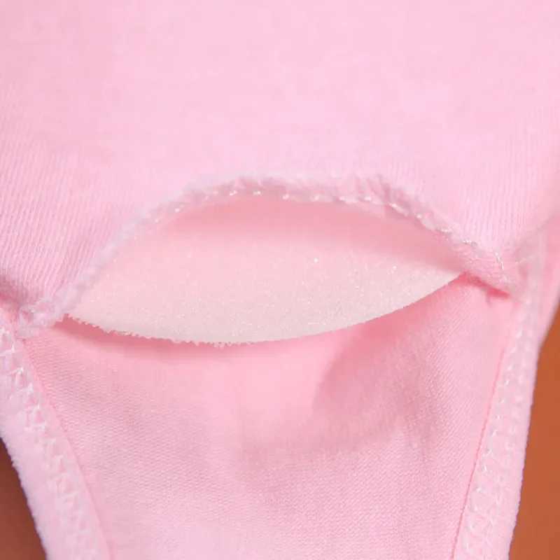 Camisole Camisole Girls Training Bra s Cotton U-Broadband Short Vest Breathable Girl Tops Clothes 8-14years WX5.31