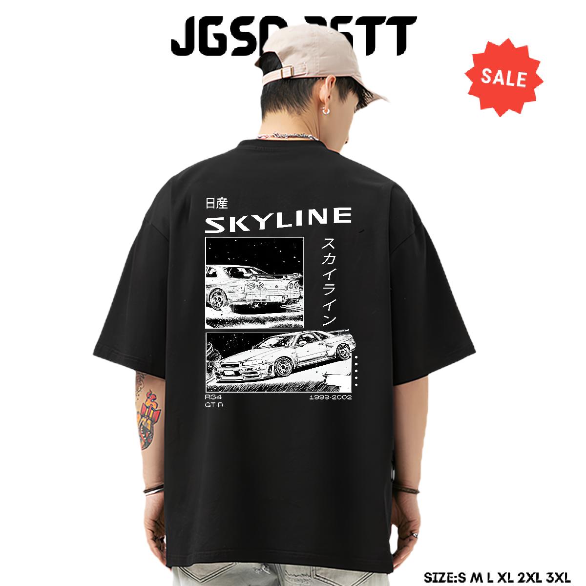 Wholesale T shirt Skull Men Tees Sports Casual Round Neck Short Sleeve Loose Fit Tops Shirt