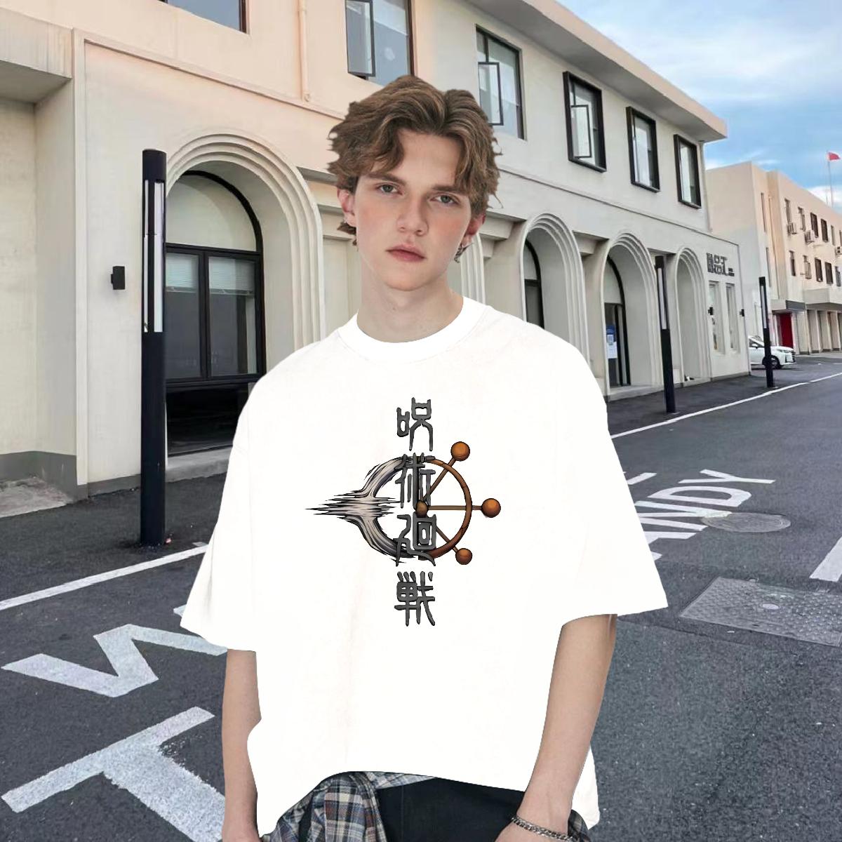 Designer T Shirts Men Custom Cartoon Men Tees Daily Outfit Round Neck Short Sleeve Wholesale Top Tees