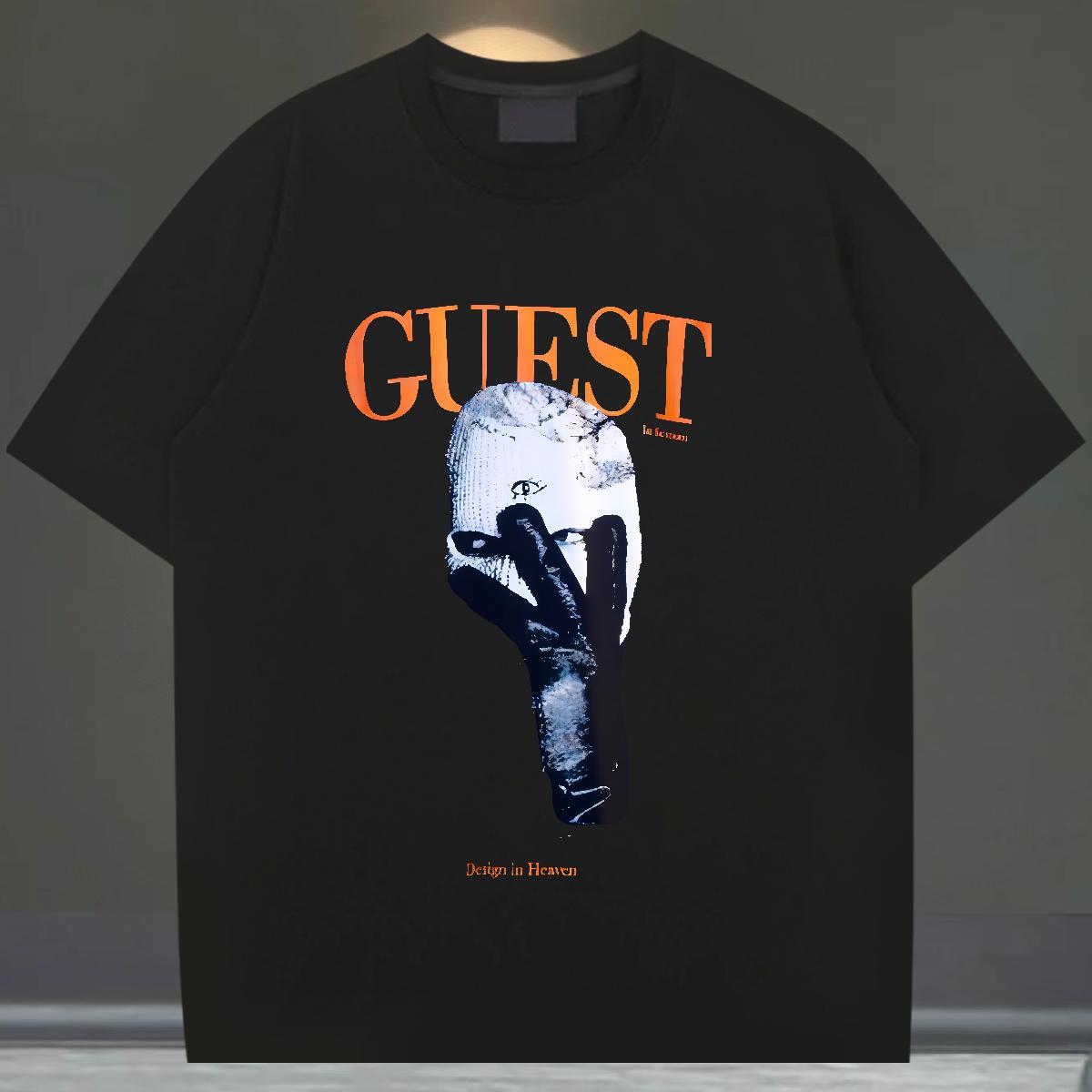 High Quality Men Tees Round Neck Short Sleeve Street wear Hip Hop T Shirts Men Customized Print 2024 Designer Clothes