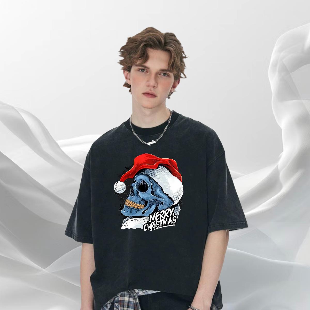 DIY T Shirts Men Custom Printing Home Outdoor Men Tees Breathable Crew Neck Cotton Comfortable Polos