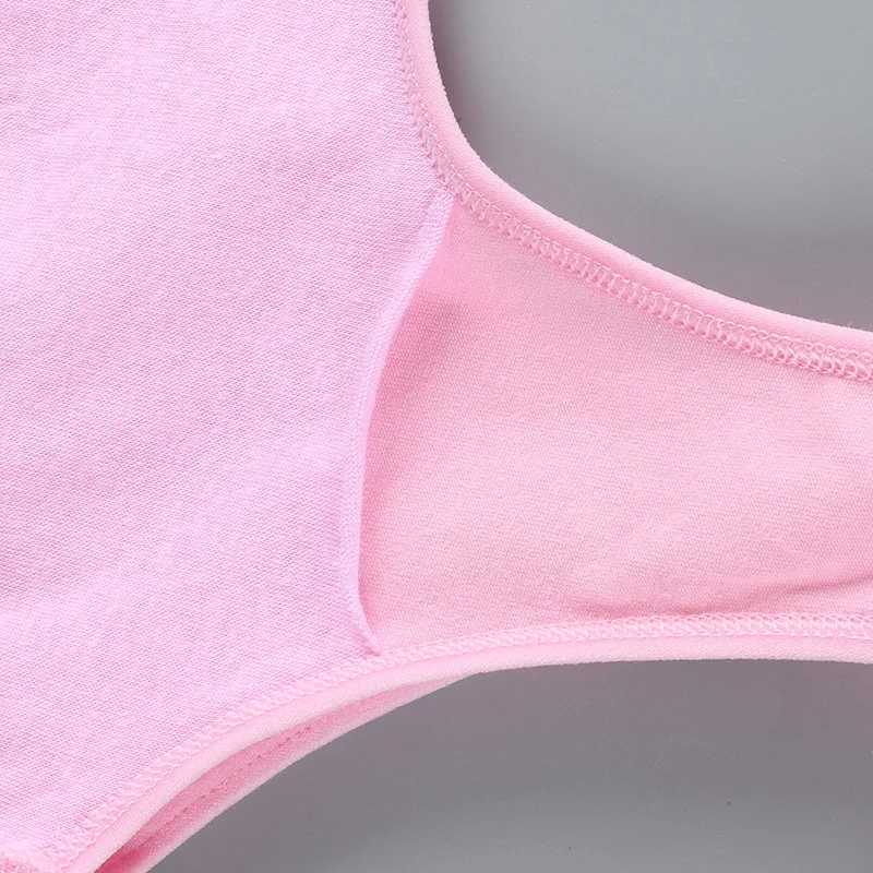 Camisole Camisole 8-18 Cotton Youth Girls Training Bra Youth Tank Top Wireless Lace Tank Top Direct Shipping KF020 WX5.31