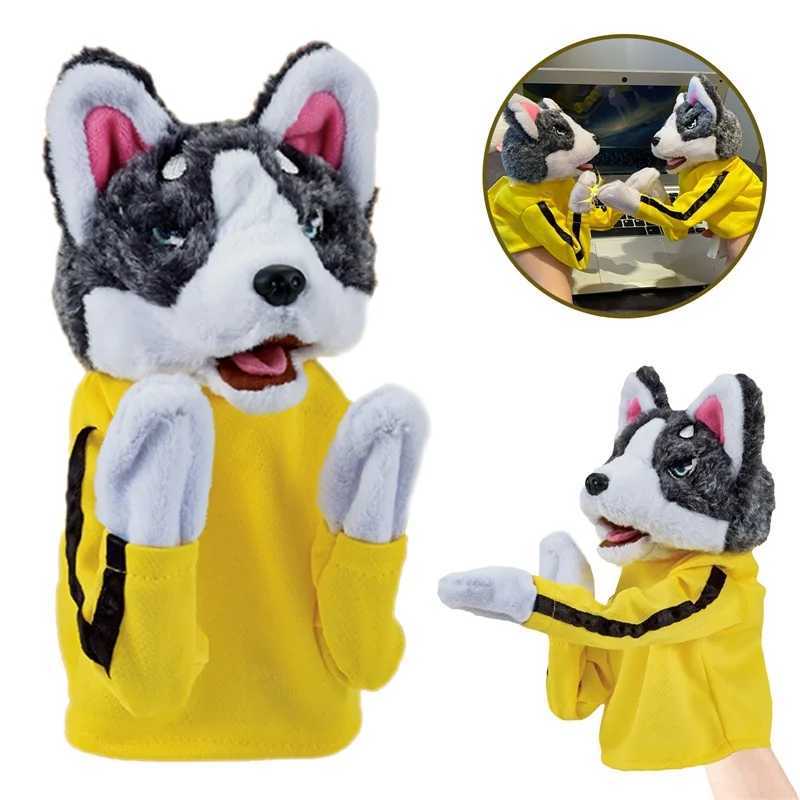 Husky Wrestling Stuffed Animal Figure Perfect Kids' Playtime Companion