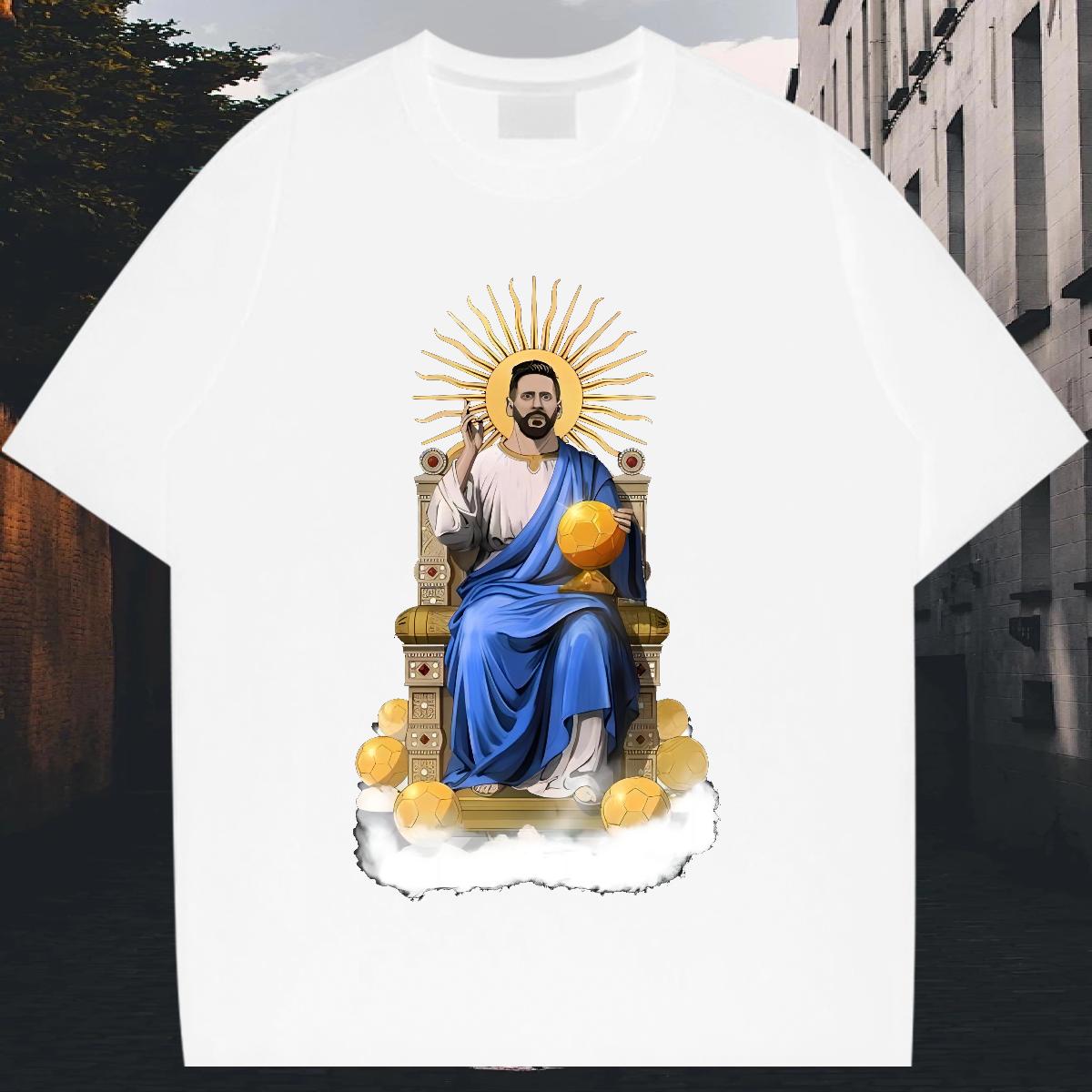 Comfortable Men Clothes T-Shirt 180g Cotton Casual Beach Man T Shirts DIY Anime Casual New Tops